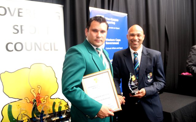 Ruehan von Romburgh, Coach and Sportsman of the Year 2014
